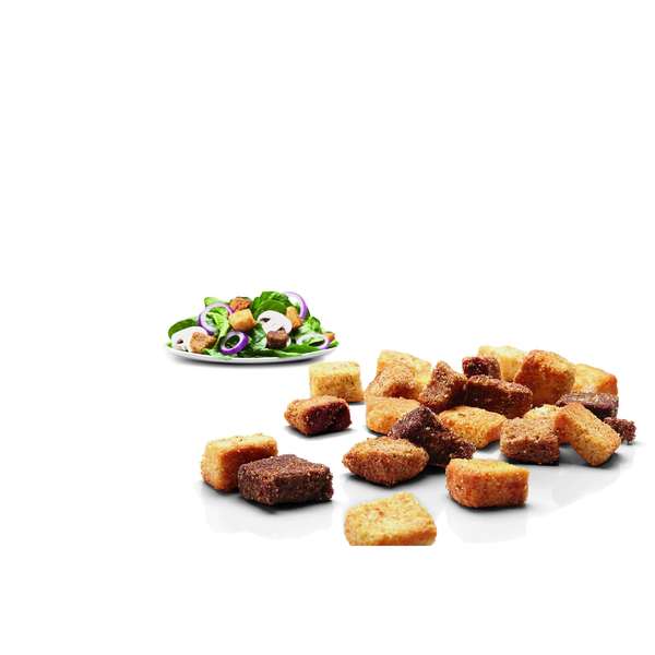 Fresh Gourmet Homestyle Cheese & Garlic Multi-Grain Croutons 2.5lbs, PK4 74539